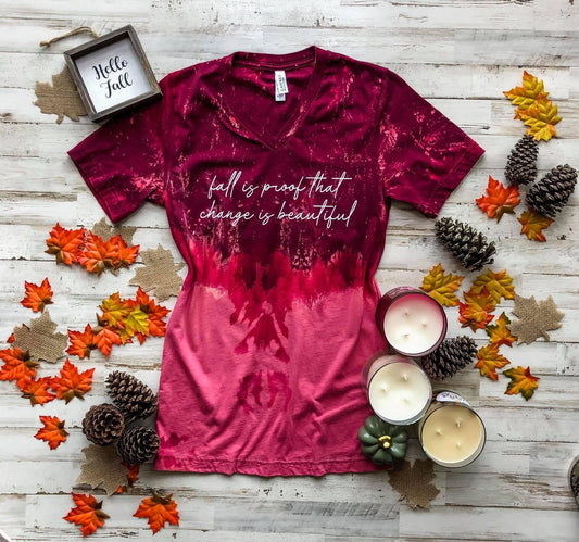 Fall Is Proof Distressed Maroon preorder