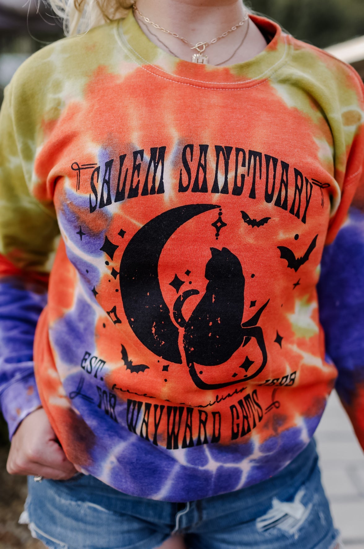 Salem Sanctuary (Tie Dye Sweatshirt) PREORDER