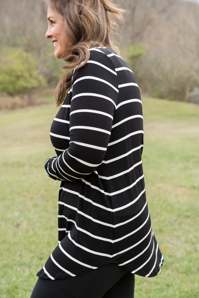 The Classic Striped Top- multiple colors