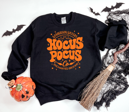 Hocus Pocus Co. (BLACK SWEATSHIRT) preorder