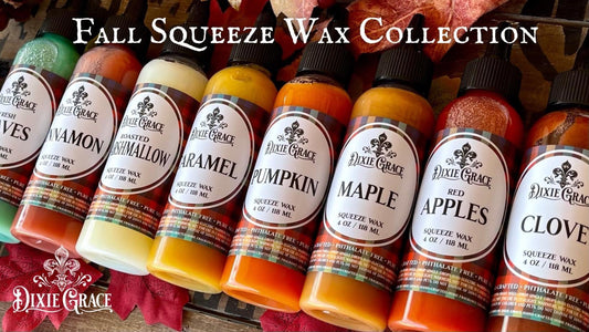 Squeeze Wax-8 scents PREORDER 8/22