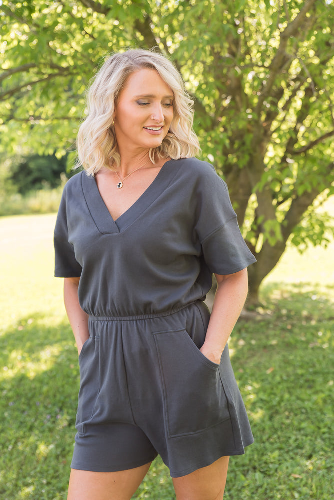 All Dolled Up Romper- multiple colors