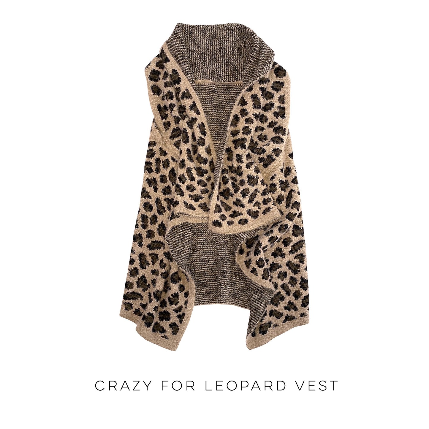 Crazy for Leopard Vest!