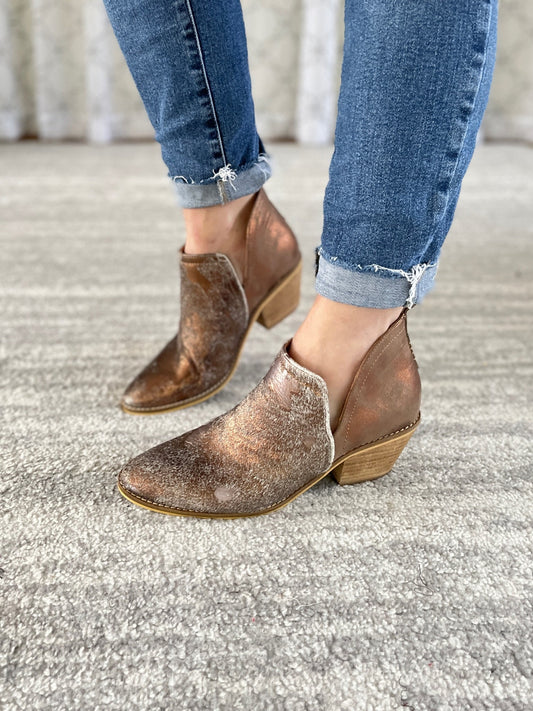 Limitless Ankle Boots in Bronze