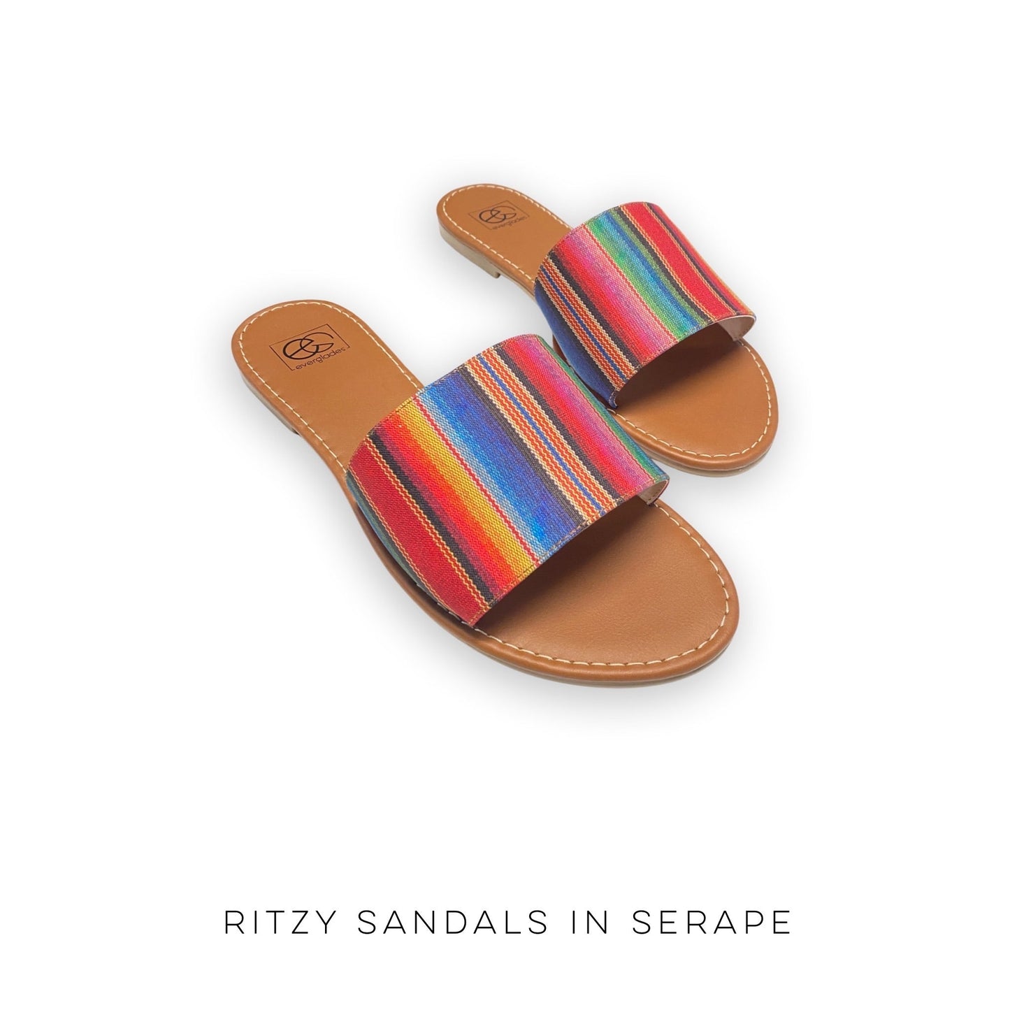 Ritzy Sandals in Serape