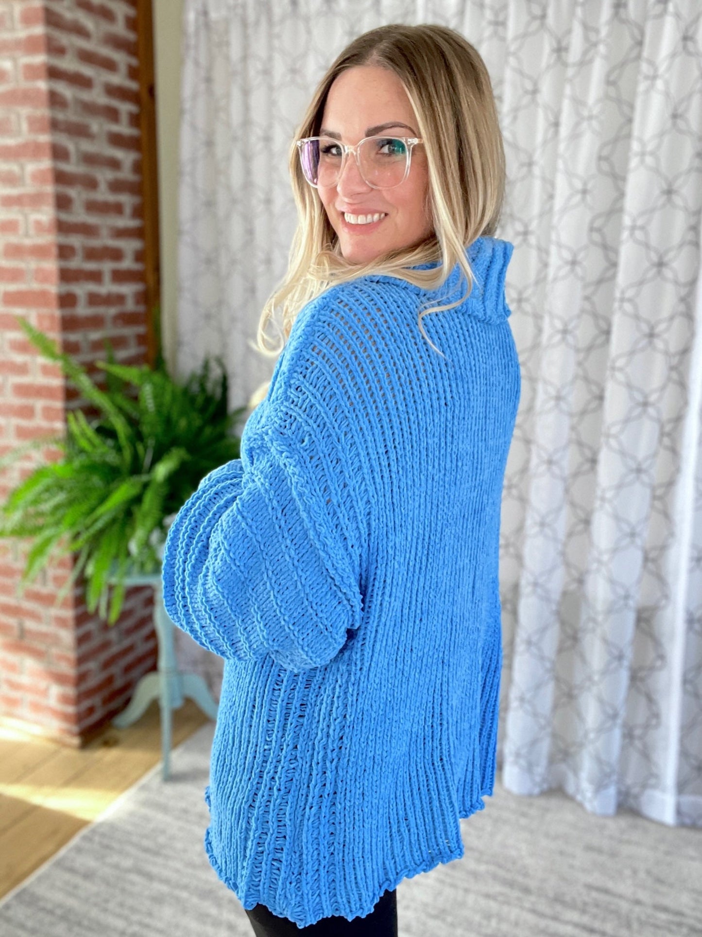 Clear Blue Sky Sweater