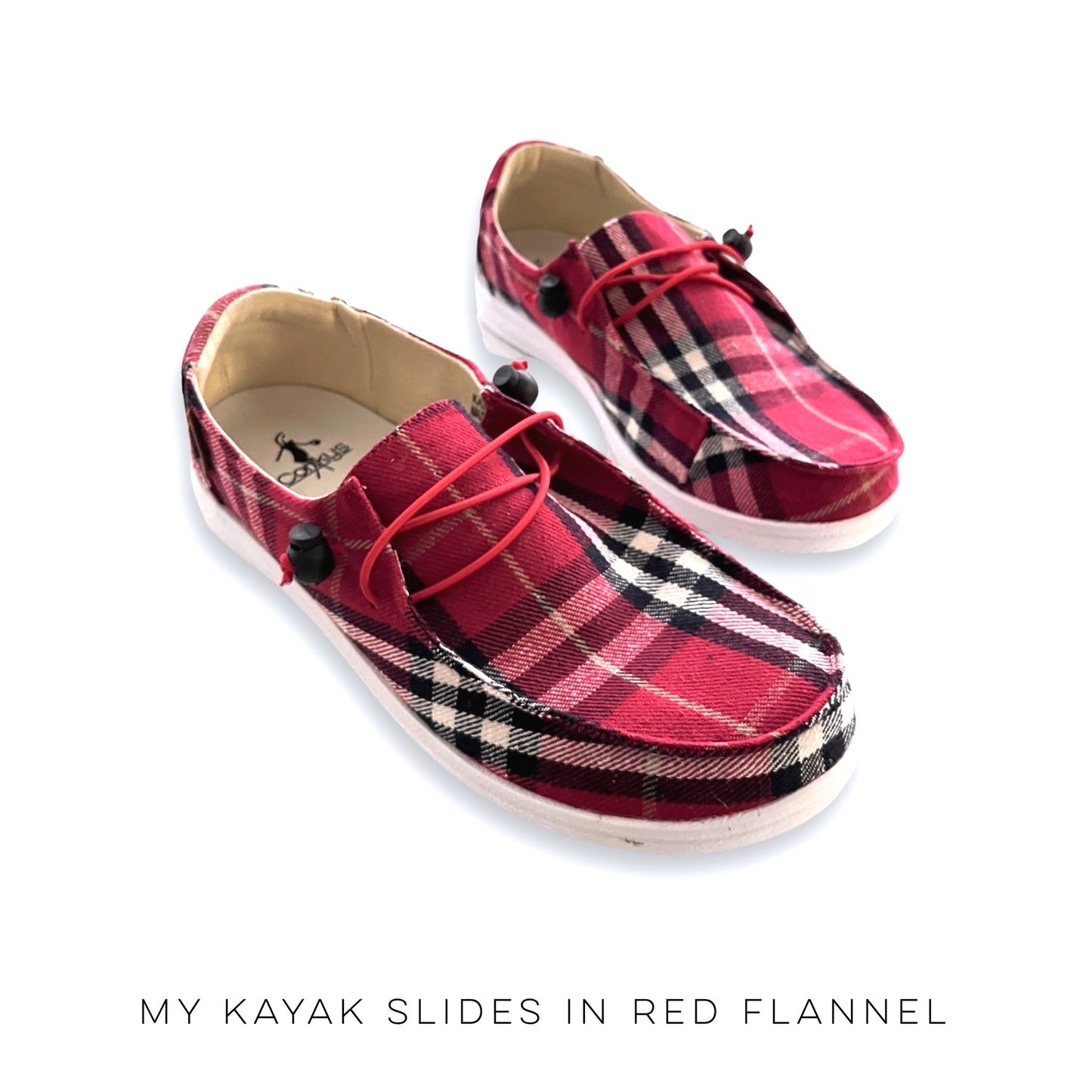 My Kayak Slides in Red Flannel