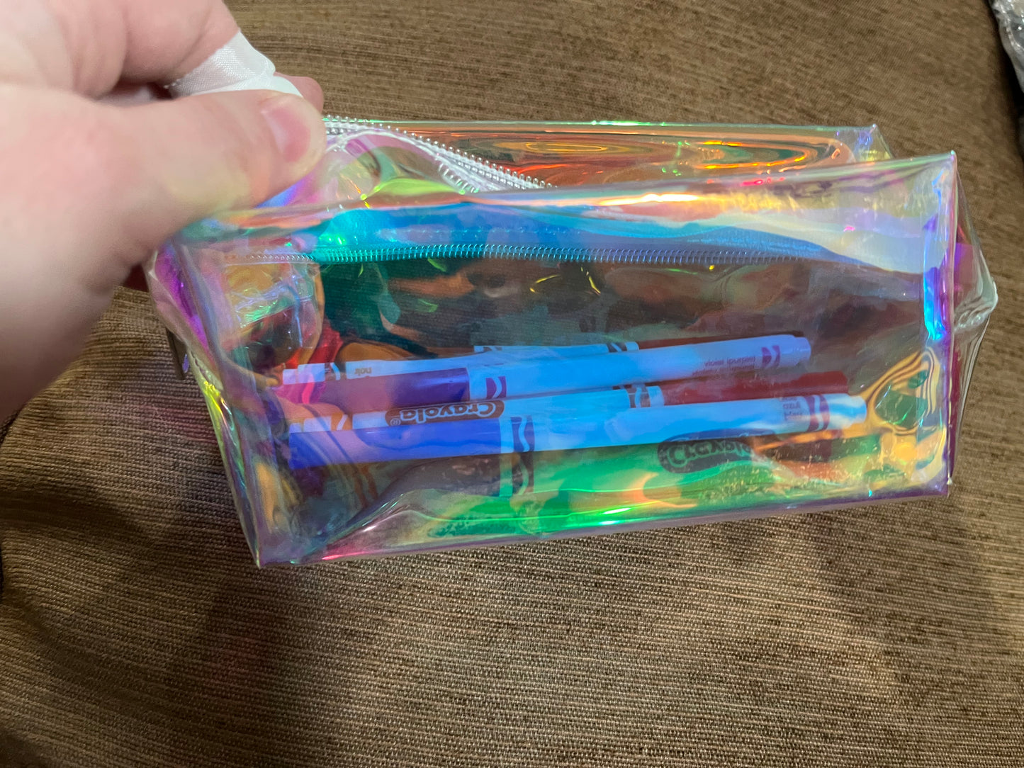 Holographic Zipper Pouch