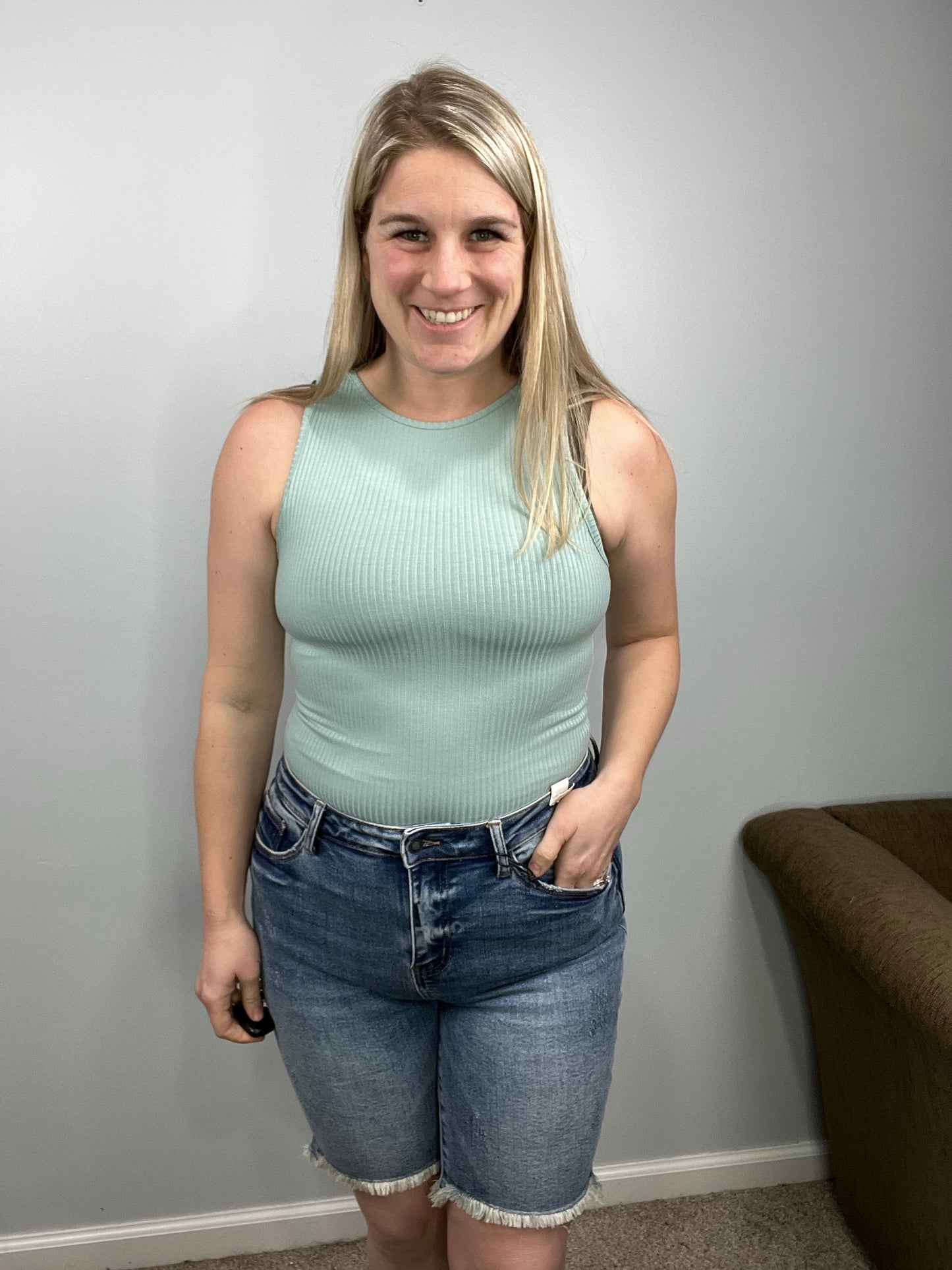 Spring Vibes Sleeveless Top- final sale