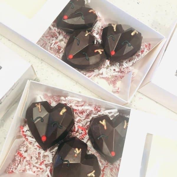 3D Heart Shaped Chocolate Bomb Mold Tray