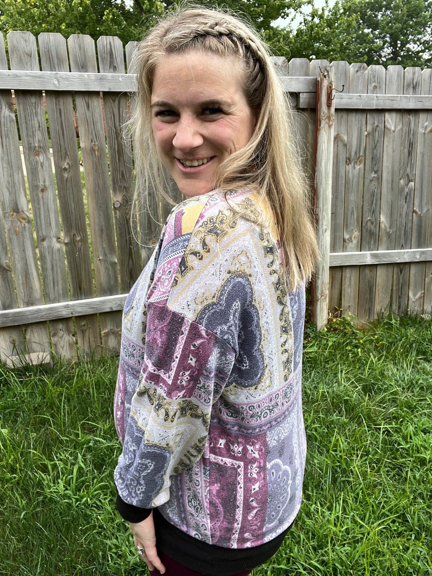 Pretty in Patchwork Top
