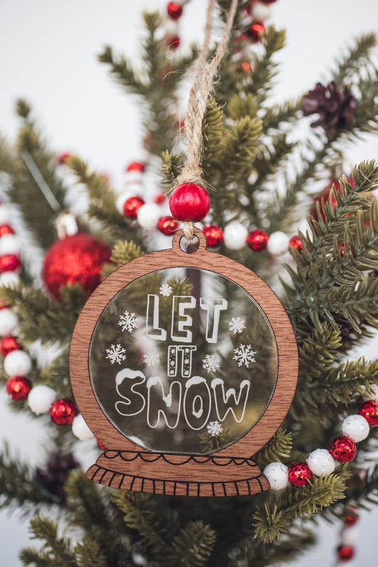 Let It Snow Ornament PreOrder